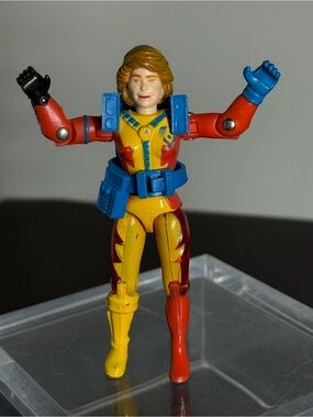 Vintage 1986 Bionic Six HELEN (Mother-1) Die-Cast Figure LJN Complete